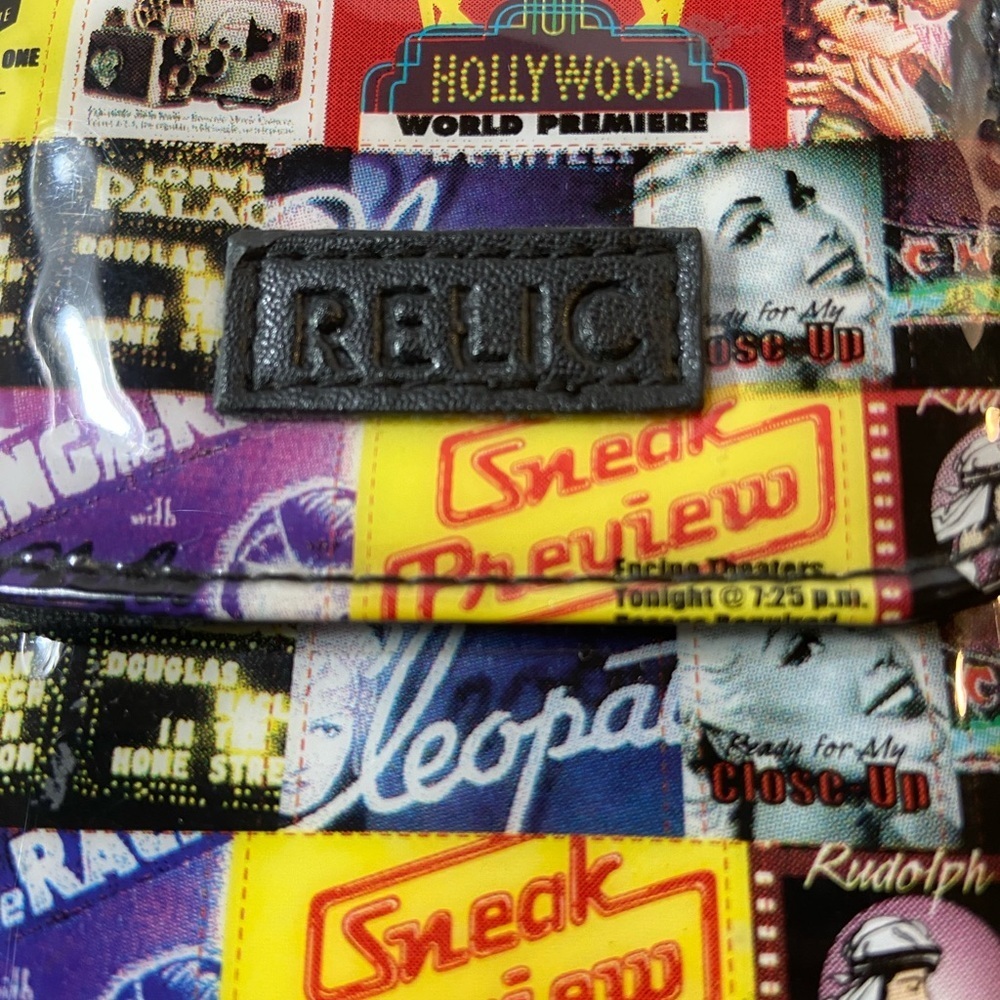 Relic Hollywood Movie Poster Print Shoulder Bag / Clutch – Retro Cinema